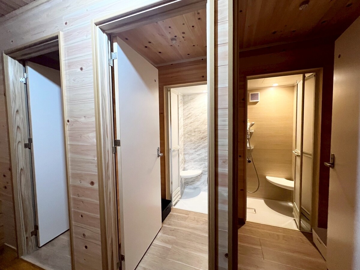 シャワールームの写真